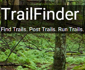 TrailFinder main page screenshot